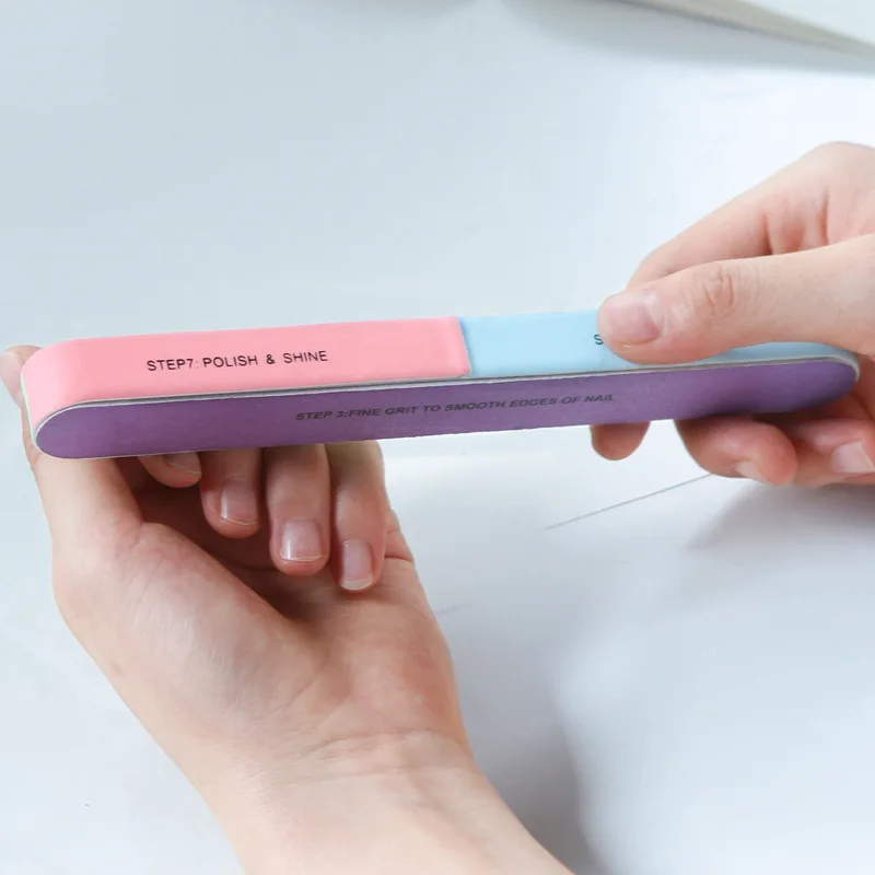Nail file polishes seven-sided abrasive strips, polishes and polishes nail care tools, multifunctional nail file
Nail file polishes seven-sided abrasive strips, polishes and polishes nail care tools, multifunctional nail file