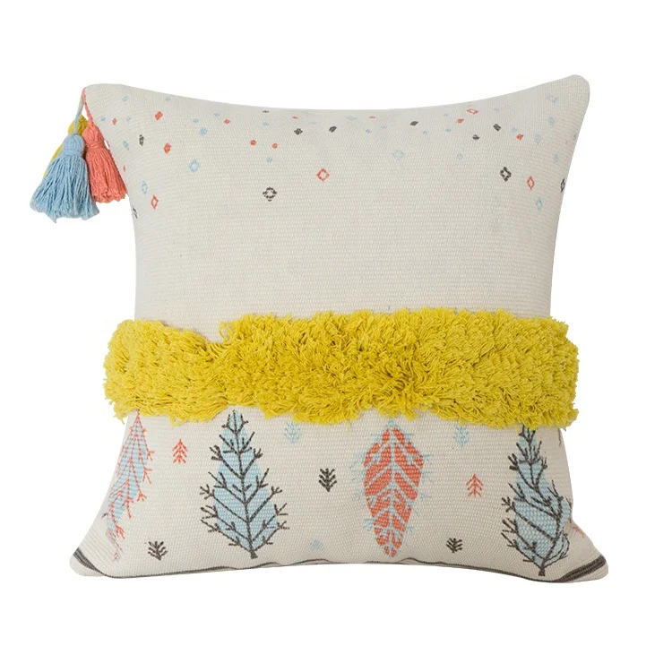 Wholesale Custom Fancy Printed Boho Pillow Cover Car Decorative