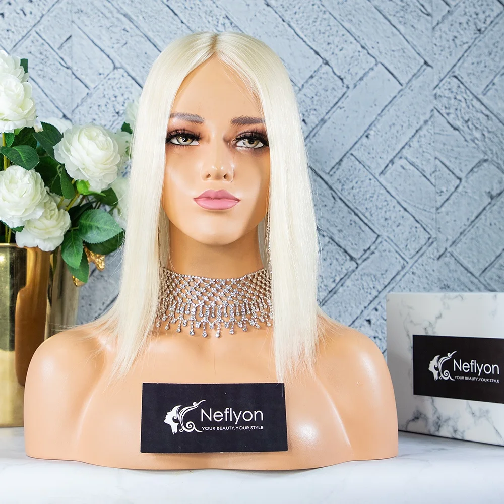 Pixie Cut Wigs 130% silk straight 613 blonde glueless human hair lace front wigs 613 blonde wig
Pixie Cut Wigs 130% silk straight 613 blonde glueless human hair lace front wigs 613 blonde wig