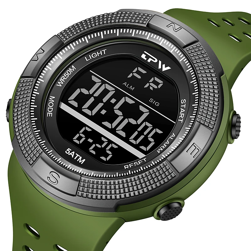 Cheap custom plastic sport outdoor LED teenager digital sport watches with alarm waterproof stainless steel back for boys, Black
Cheap custom plastic sport outdoor LED teenager digital sport watches with alarm waterproof stainless steel back for boys, Black