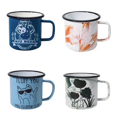 Creative Custom Printing Color Change Enamel Mug Porcelain Cups Wholesale, Can be customized
Creative Custom Printing Color Change Enamel Mug Porcelain Cups Wholesale, Can be customized