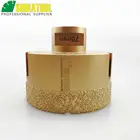 SHDIATOOL Vacuum brazed 75mm diamond core drill bit marble hole saw porcelain hole cutter