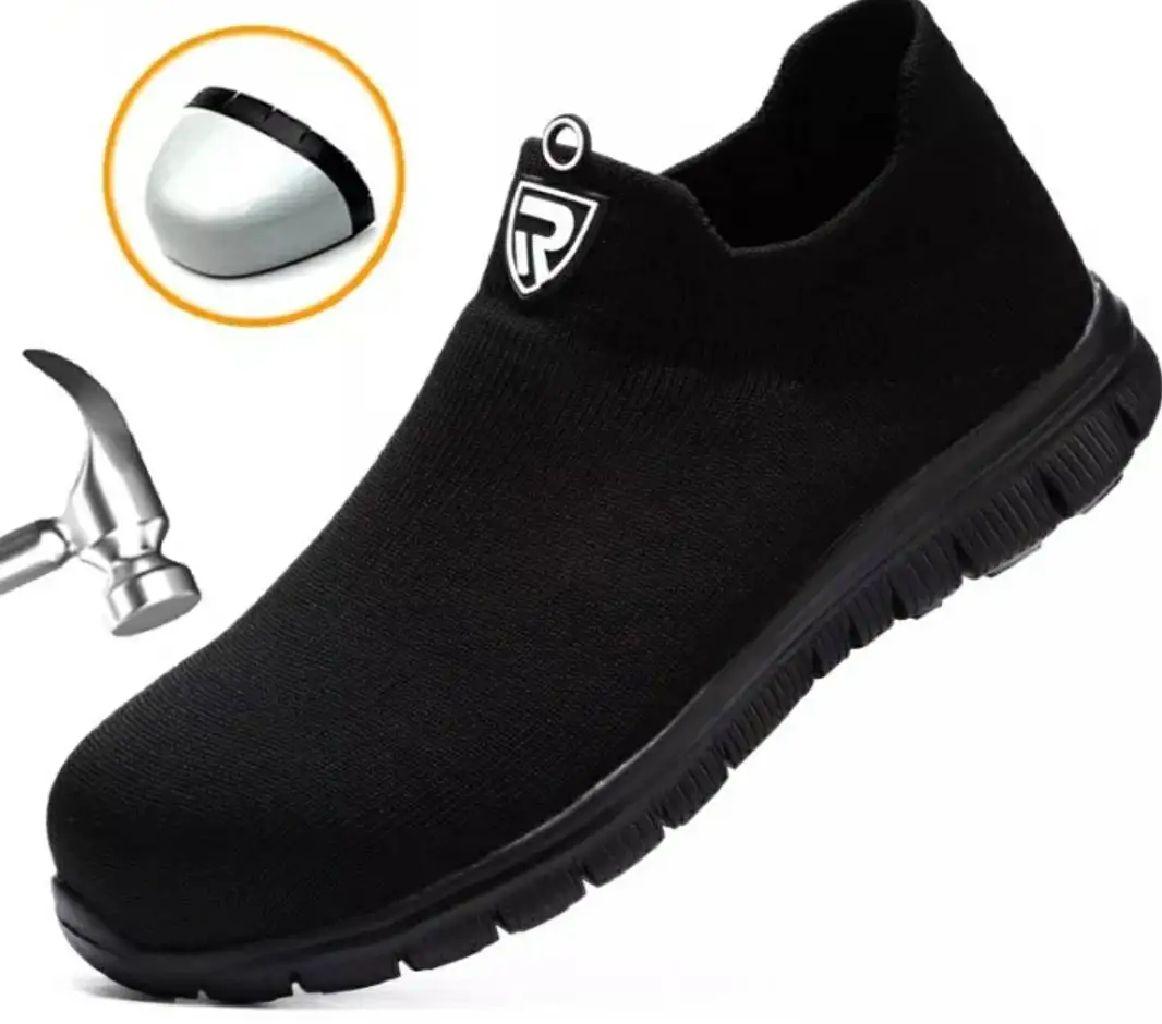 Men Breathable Comfort High Quality Work Safety Shoes Fashion Trend Wild Fashion Wear Soles Work Protective Shoes, Grey
Men Breathable Comfort High Quality Work Safety Shoes Fashion Trend Wild Fashion Wear Soles Work Protective Shoes, Grey