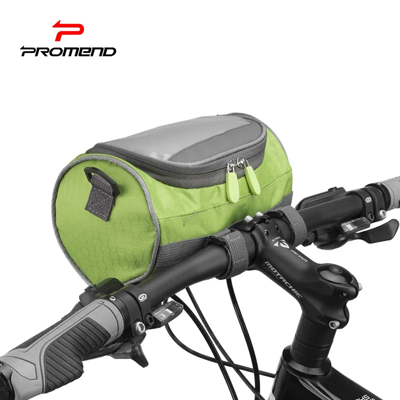 PROMEND BICYCLE PHONE BAG HANDLEBAR BICYCLE BAG WITH TOUCH SCREEN BICYCLE BAG WATERPROOF FOR 6.0 INCH SIZE 5 COLORS, Black./green/blue/pink
PROMEND BICYCLE PHONE BAG HANDLEBAR BICYCLE BAG WITH TOUCH SCREEN BICYCLE BAG WATERPROOF FOR 6.0 INCH SIZE 5 COLORS, Black./green/blue/pink