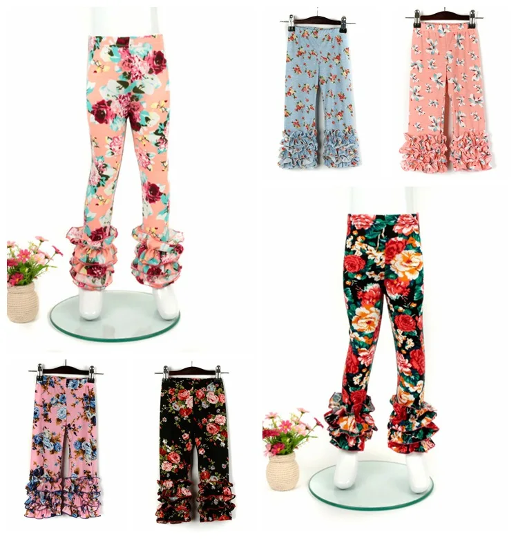 EM-188 cute children's clothing baby girls comfortrtable cotton knitted triple ruffle pants fall floral long icing leggings, Solid color, more than 30 colors
EM-188 cute children's clothing baby girls comfortrtable cotton knitted triple ruffle pants fall floral long icing leggings, Solid color, more than 30 colors