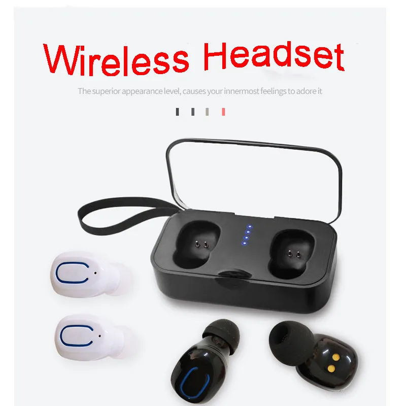 Q32 Hight Quality Chips Bluetrum Watch Earphone Earbuds with 1500mah Charging Case Unique Sports Earphone Earbuds Tws - ANKUX.COM