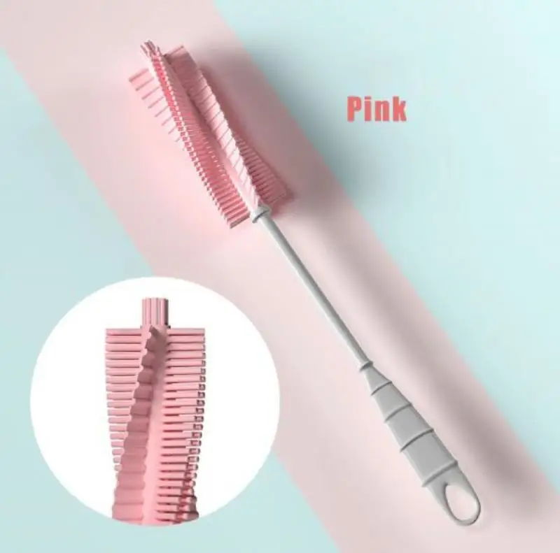 Bottle Cleaning Brush, Soft Brush Baby Bottle Glass Bottle Cleaner,BPA-Free Rubber Cleaning Brush for Bottles and Cups., Customized color
Bottle Cleaning Brush, Soft Brush Baby Bottle Glass Bottle Cleaner,BPA-Free Rubber Cleaning Brush for Bottles and Cups., Customized color
