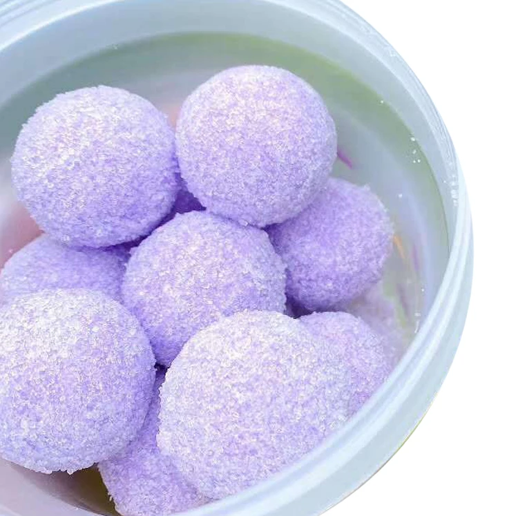 The best-selling lavender Scrub Ball cleanses skin and exfoliates the lavender scented body scrub ball
The best-selling lavender Scrub Ball cleanses skin and exfoliates the lavender scented body scrub ball