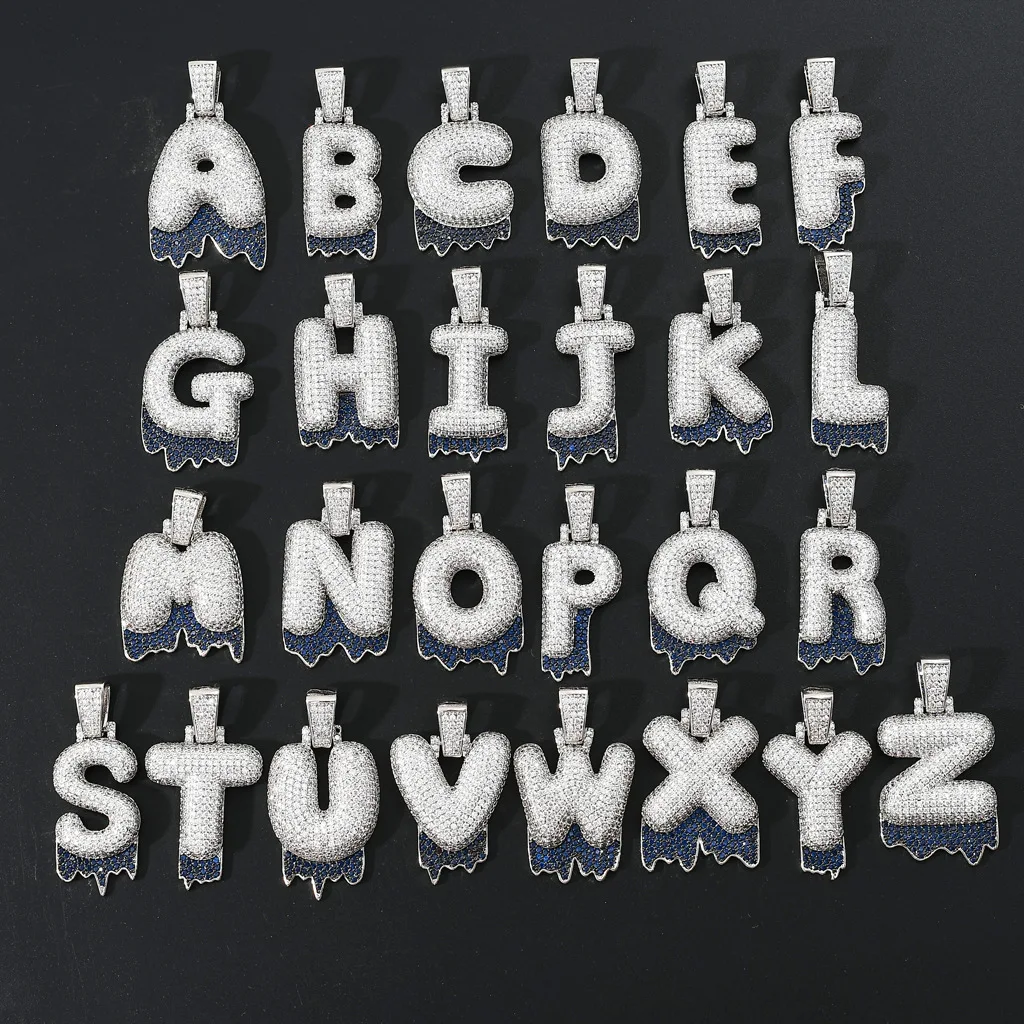 Personalized Hip Hops Zircon Initial Letter Pendant Necklace Iced out CZ Blue Lava Letter Pendant Necklace Men Women
Personalized Hip Hops Zircon Initial Letter Pendant Necklace Iced out CZ Blue Lava Letter Pendant Necklace Men Women
