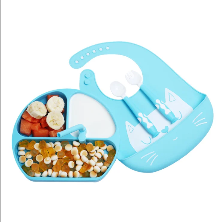 BPA Free Children Feeding Cartoon Food Container Bowl Set Food Grade Silicone Baby Plate, Customized color
BPA Free Children Feeding Cartoon Food Container Bowl Set Food Grade Silicone Baby Plate, Customized color