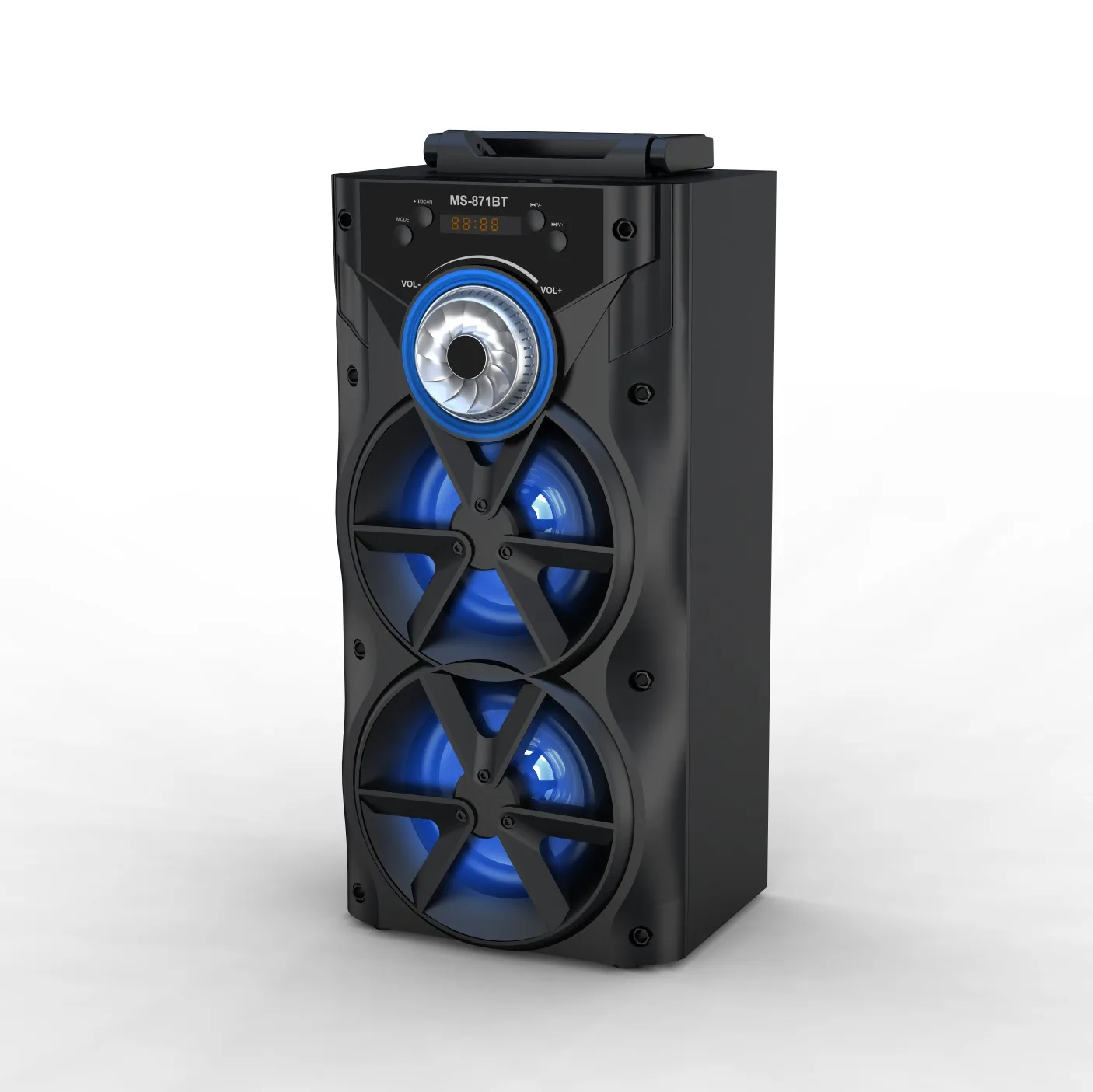 Best Selling 20W 9Mm Wooden Box Mini Sound Box Speakers Remote Control Small Bluetooth Speaker - ANKUX.COM