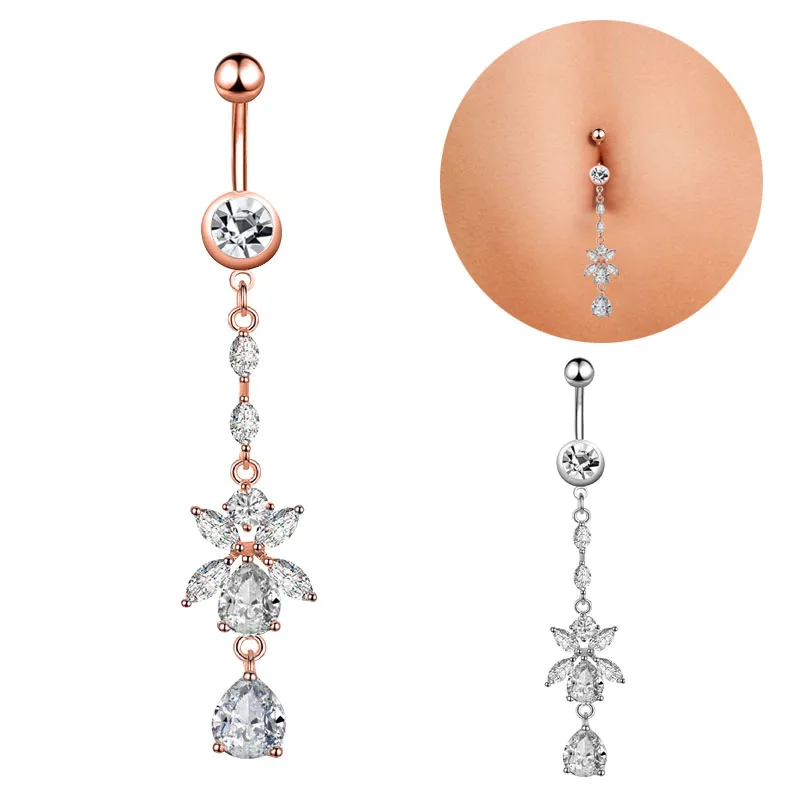 Wholesale Zircon Personalised Belly Rings Hanging Drop Pendant Belly Button Ring Piercing Stainless Steel Women Body Jewelry
Wholesale Zircon Personalised Belly Rings Hanging Drop Pendant Belly Button Ring Piercing Stainless Steel Women Body Jewelry