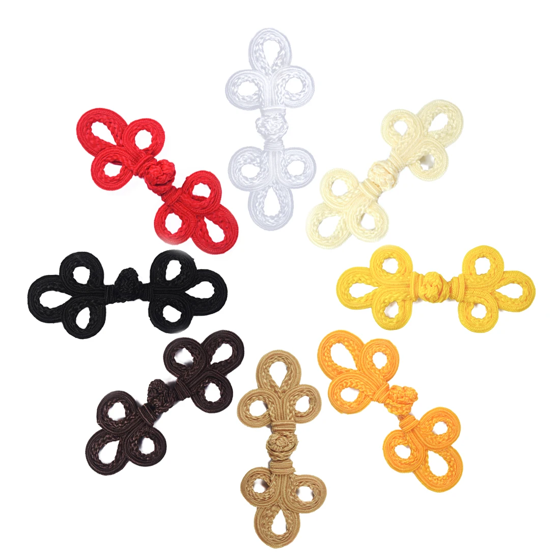 BRISTLEGRASS Chinese Knot Button Frog Closure Large Ribbon Fastener Cheongsam Gown Costume Dress Suit Chair DIY Sewing Craft, Accept customized
BRISTLEGRASS Chinese Knot Button Frog Closure Large Ribbon Fastener Cheongsam Gown Costume Dress Suit Chair DIY Sewing Craft, Accept customized