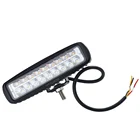 Waterproof IP68 18W LED Work Lights atv light accessories led light bar for car