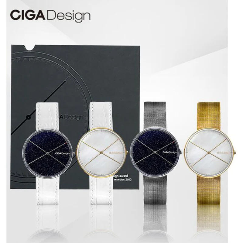 Xiaomiyoupin Original CIGA Design CIGA Quartz Watch Romantic Starry Sky Wrist Watch Women's Simple Ladies Watch Wins Red Dot Des, Gold, silver
Xiaomiyoupin Original CIGA Design CIGA Quartz Watch Romantic Starry Sky Wrist Watch Women's Simple Ladies Watch Wins Red Dot Des, Gold, silver