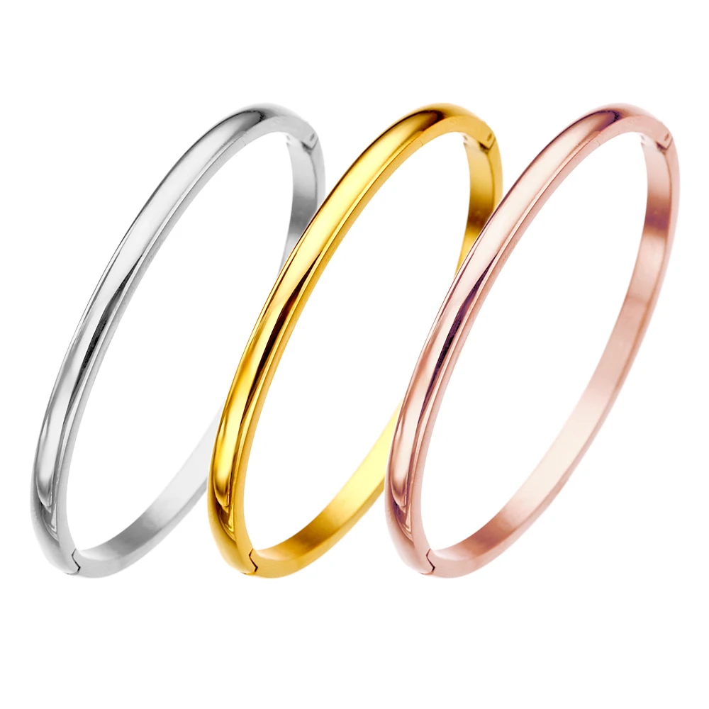 Large Capacity 18k Gold Plated Women girls September Purchasing Festival Fine Fashion Jewelry Stainless Steel Bangle
Large Capacity 18k Gold Plated Women girls September Purchasing Festival Fine Fashion Jewelry Stainless Steel Bangle