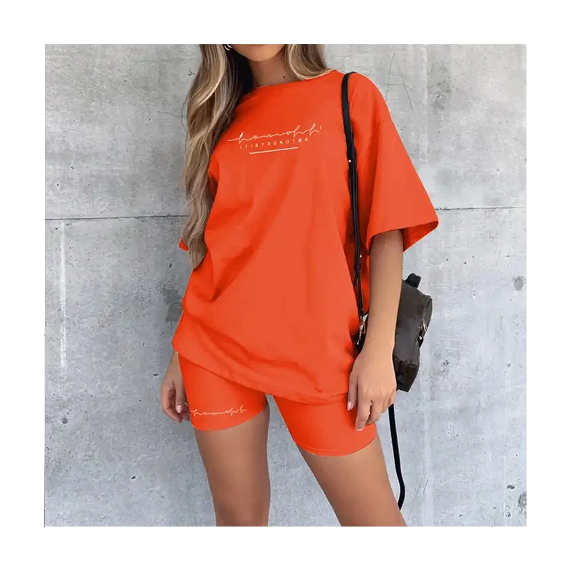 Wholesale custom logo biker short set for women two piece set women tracksuit short set
Wholesale custom logo biker short set for women two piece set women tracksuit short set