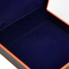 Factory production custom paper box packaging design interior velvet jewelry box gift pack