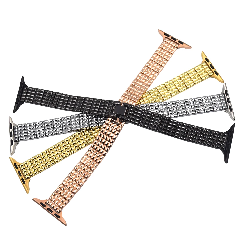Chain watch strap for iWatch band 38 40 42 44mm, multi-chain watch band for apple watch band, Customized colors
Chain watch strap for iWatch band 38 40 42 44mm, multi-chain watch band for apple watch band, Customized colors