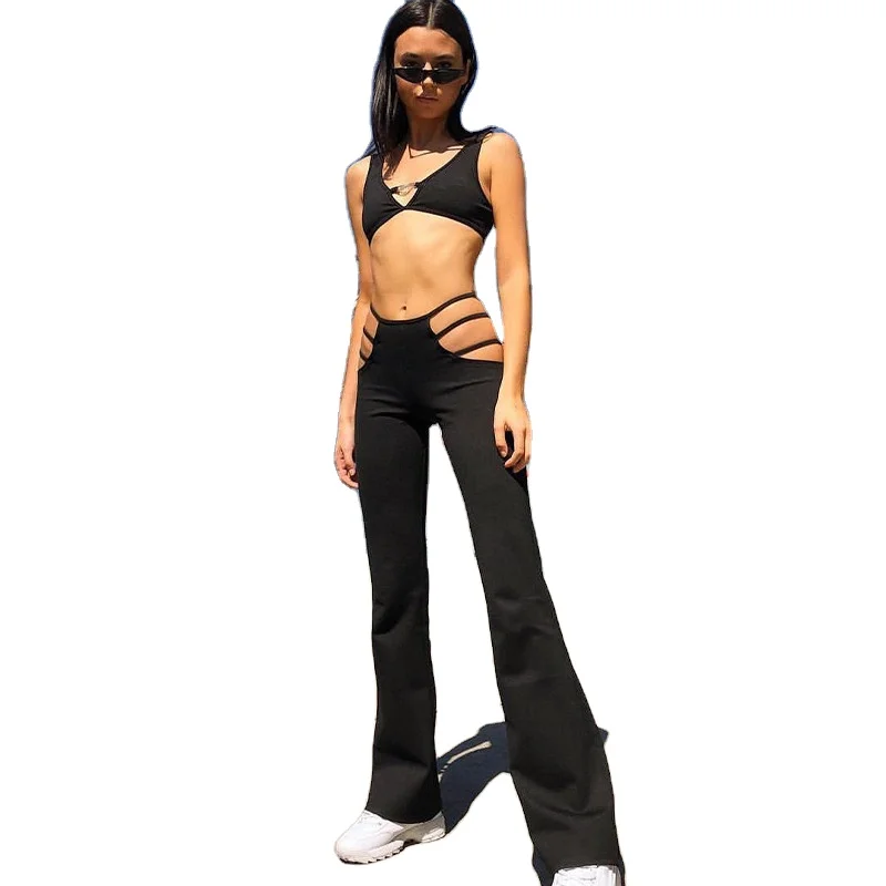 Harem pants, high waist, hollow, buttocks, thin, casual wide-leg pants, summer new casual women's clothing
Harem pants, high waist, hollow, buttocks, thin, casual wide-leg pants, summer new casual women's clothing