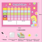 Full color printing color and art paper and soft magnet Material Magnetic STAR Reward Behavior Chart