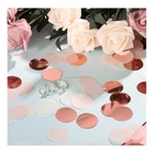 Rose gold party decorations 50g Round Tissue Paper Table wedding confetti back drop for weddings party supplies