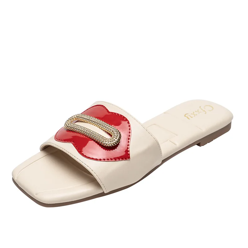 Designer Women Fashion Red Lips Sandals Flat Luxury Slippers Women Famous Brands Custom Slippers Women's House Sandals Slipper 
Designer Women Fashion Red Lips Sandals Flat Luxury Slippers Women Famous Brands Custom Slippers Women's House Sandals Slipper