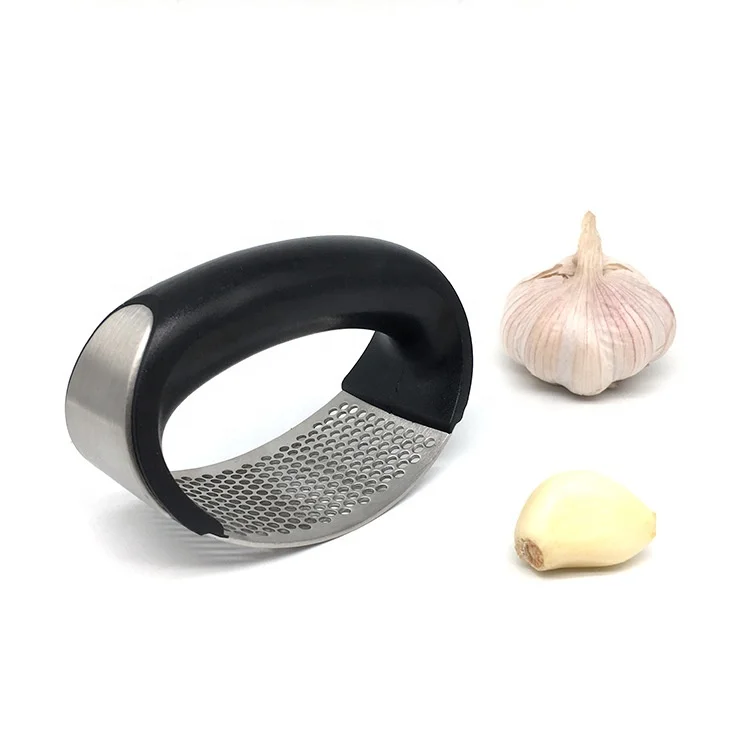 

Joyathome Stainless Steel Home Kitchen Chopping Tools Curve Fruit Vegetable Tool Gadgets Manual Garlic Grinder Presses Mincer