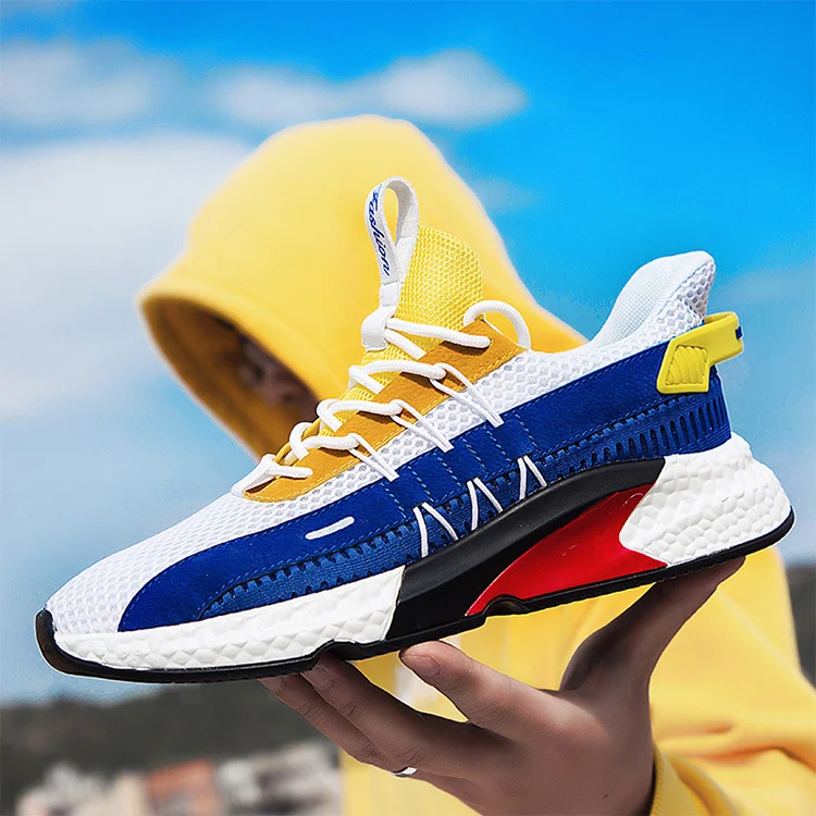 Colorful Mesh for Men Sapatillas Deportiva Gym Fitness Jump Multi Color Tenis Shoes
Colorful Mesh for Men Sapatillas Deportiva Gym Fitness Jump Multi Color Tenis Shoes
