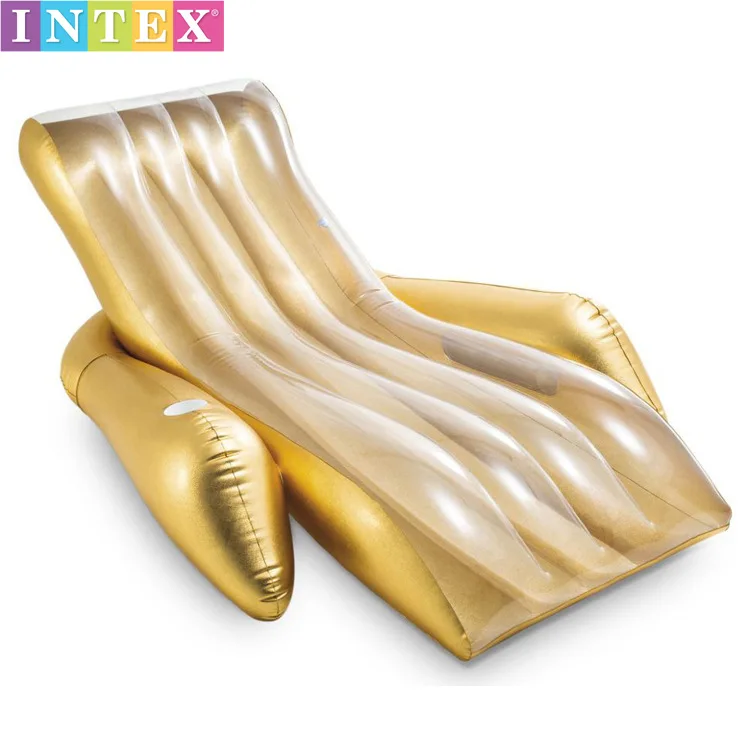 INTEX Golden recliner inflatable overwater floating mat floating bed water bed Beach beach inflatable mattress 56803
INTEX Golden recliner inflatable overwater floating mat floating bed water bed Beach beach inflatable mattress 56803