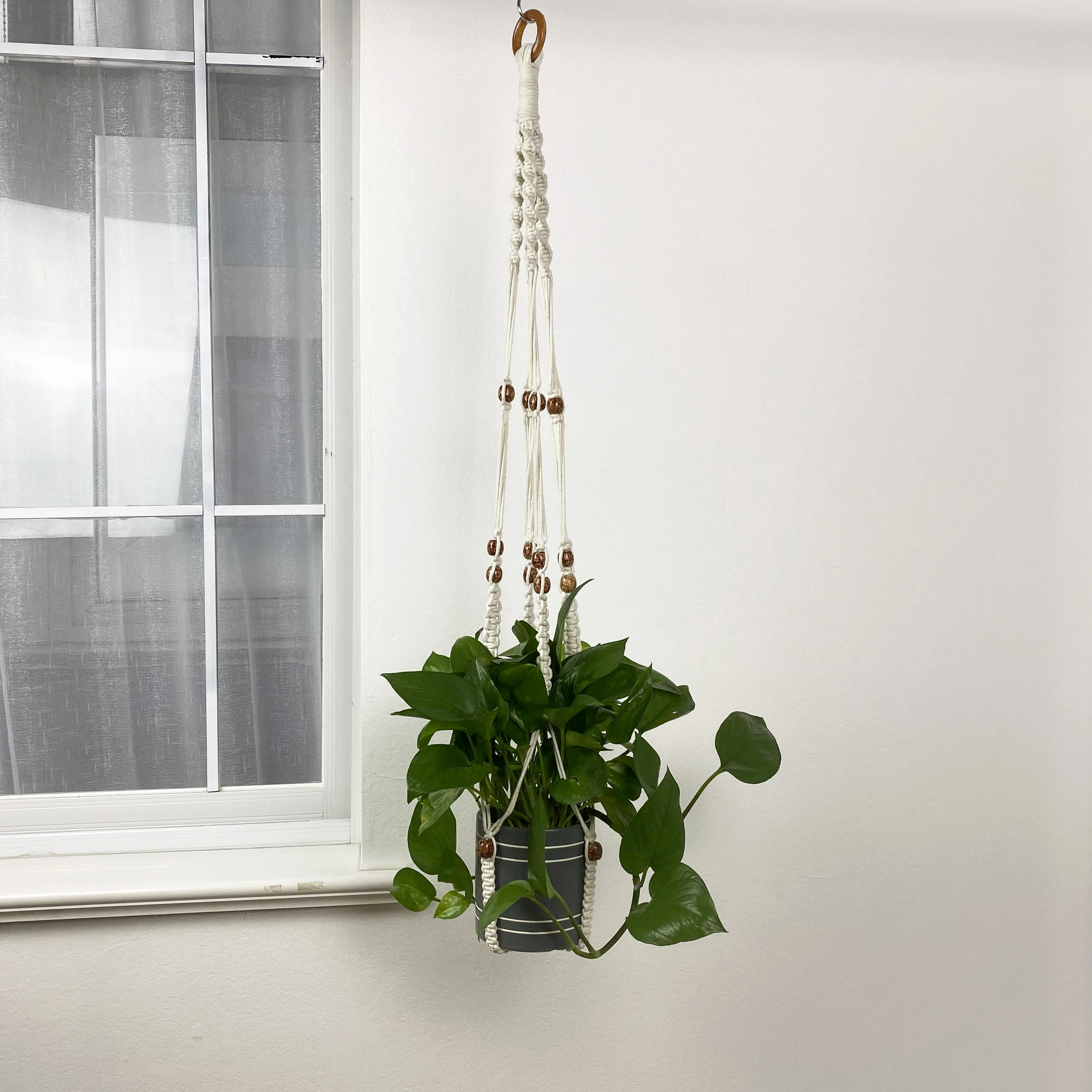 Factory Price Large Indoor Outdoor 100% Cotton Wall Macrame Hanging Hanger, Customized
Factory Price Large Indoor Outdoor 100% Cotton Wall Macrame Hanging Hanger, Customized