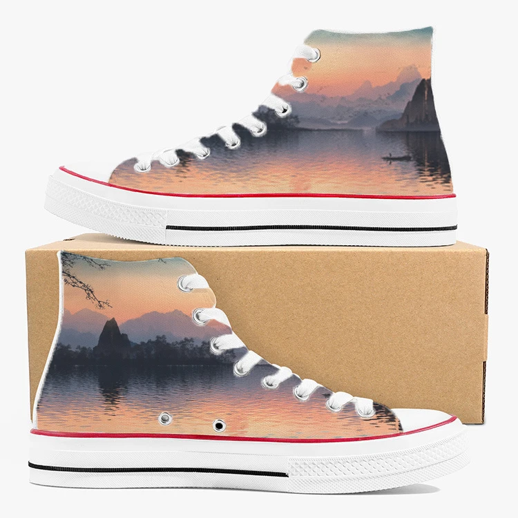 3D Print OEM LOGO Custom Shoes Customize Pattern Unisex High Top Casual Shoes Women's Men's Fashion Sneakers Canvas Shoes
3D Print OEM LOGO Custom Shoes Customize Pattern Unisex High Top Casual Shoes Women's Men's Fashion Sneakers Canvas Shoes