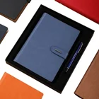 グッドデザインファンシー製品ビジネス文具 A5 日記帳ルーズリーフサーモ pu レザージャーナル 2020 ノートブックカスタム