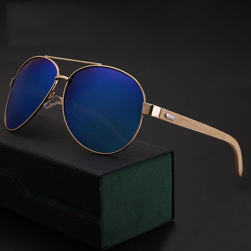 Sports Polarized Lens Fashion Bamboo Temple Men's Glasses Double Beam Metal Sunglasses 2022, 8 colors
Sports Polarized Lens Fashion Bamboo Temple Men's Glasses Double Beam Metal Sunglasses 2022, 8 colors