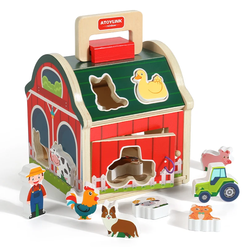 Children Wooden Multifunctional Disassembly Intelligent House Graphic Cognitive Matching Puzzle Busy House Toys
Children Wooden Multifunctional Disassembly Intelligent House Graphic Cognitive Matching Puzzle Busy House Toys
