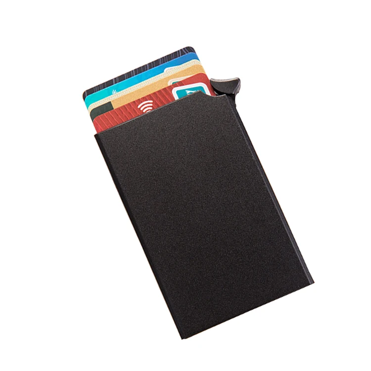 2020 new arrival RFID push button card holder auto pop up metal credit card holder, Black, grey, gold, red, blue, silver
2020 new arrival RFID push button card holder auto pop up metal credit card holder, Black, grey, gold, red, blue, silver
