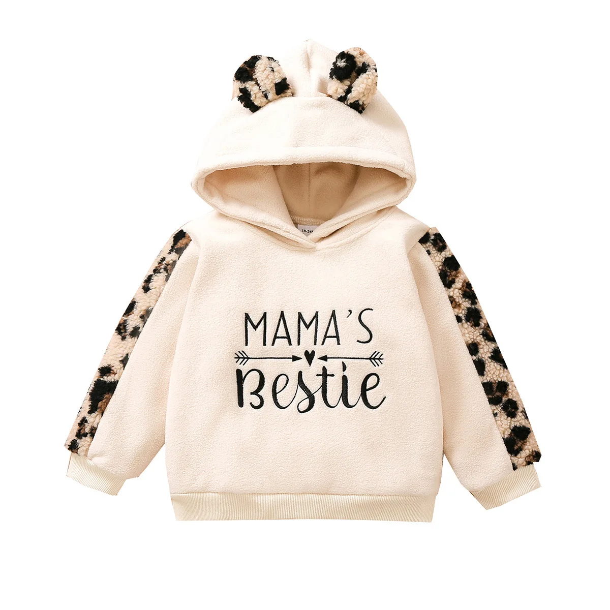 Baby Clothes Spring Atumn Warm Leopard Patchwork Sweatshirt Hoodies For Baby Girls Boys Casual Letter Embroidery Baby Sweatshirt, Photo showed
Baby Clothes Spring Atumn Warm Leopard Patchwork Sweatshirt Hoodies For Baby Girls Boys Casual Letter Embroidery Baby Sweatshirt, Photo showed