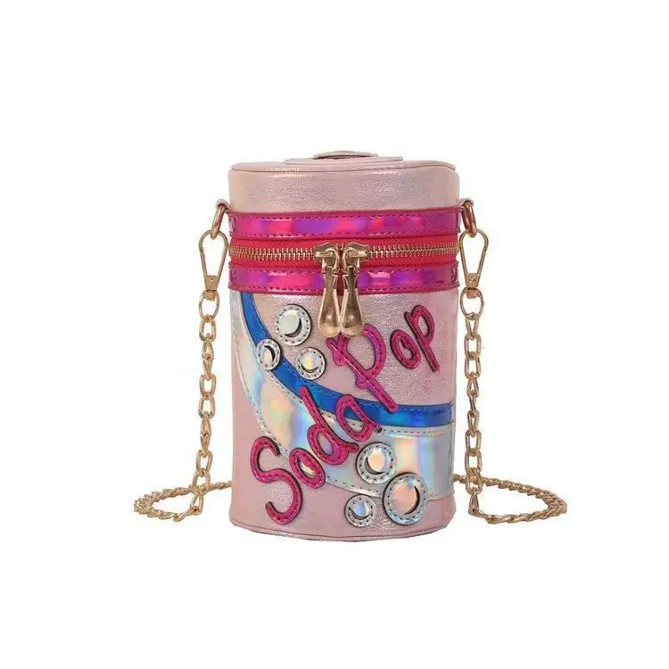 Ins Hot Fashion Soda Pop Round Crossbody Bucket Handbags Sling Chain Shoulder Bags for Women Girls
Ins Hot Fashion Soda Pop Round Crossbody Bucket Handbags Sling Chain Shoulder Bags for Women Girls