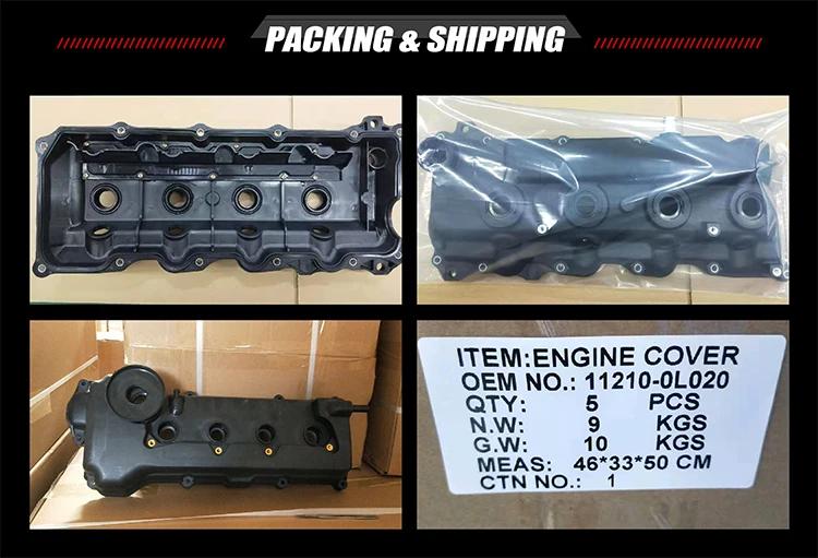 NITOYO Auto Parts 0K65B10220B Cylinder Head Cover Valve Cover Used For K-IA