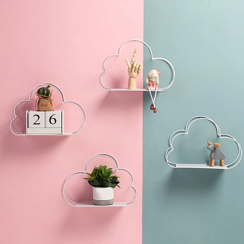 Decor Storage Box Iron Storage Racks Hanging Flower Pot Cloud Shape Storage Rack Wall Book Figurines Display Crafts Shelves
Decor Storage Box Iron Storage Racks Hanging Flower Pot Cloud Shape Storage Rack Wall Book Figurines Display Crafts Shelves