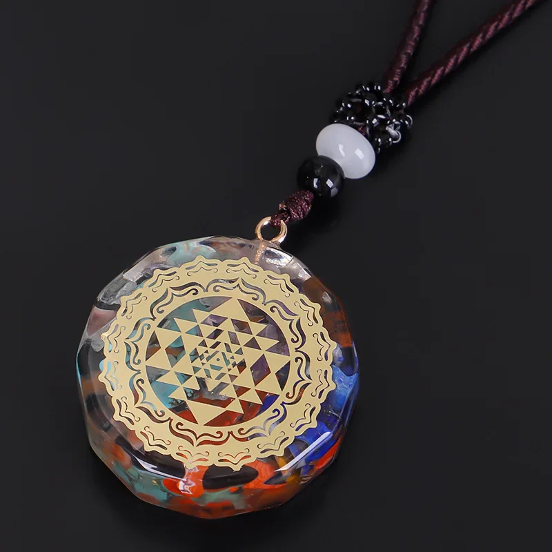 Lucky Fengshui Money Amulet Orgonite Pendant Meditation Jewelry Chakra Energy Natural Stones Necklace
Lucky Fengshui Money Amulet Orgonite Pendant Meditation Jewelry Chakra Energy Natural Stones Necklace