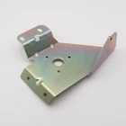 Custom Cheap Metal Bracket Stamping Part, Gold Plated Stamping Frame, Stamping Bracket Parts