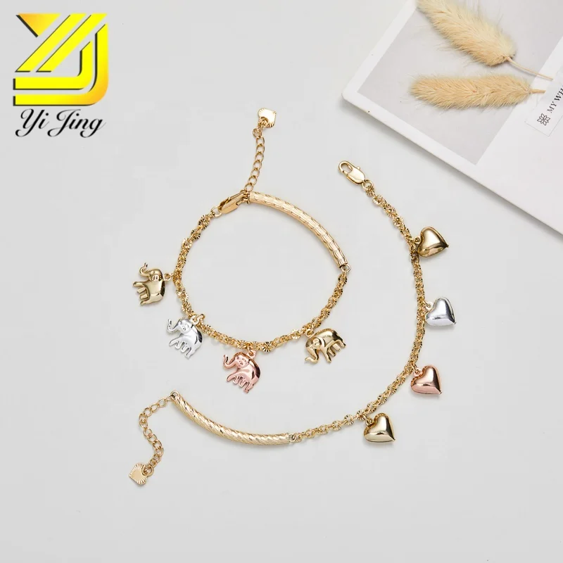 Manufacturers selling fashion condole Tricolored gadgets charm bracelet holiday gift for friends and family, Tricolor
Manufacturers selling fashion condole Tricolored gadgets charm bracelet holiday gift for friends and family, Tricolor