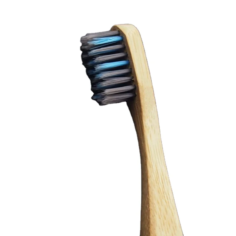 1 PC Soft Bamboo Charcoal Toothbrush Black Tooth Brush Wooden Handle Oral Care Brush For Kids And Adults For Home Travel Supply, Customized color
1 PC Soft Bamboo Charcoal Toothbrush Black Tooth Brush Wooden Handle Oral Care Brush For Kids And Adults For Home Travel Supply, Customized color