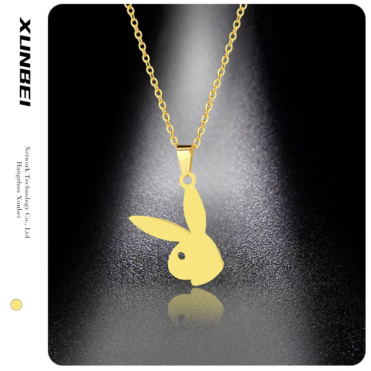 2021 designer brandname Minimalist gold plated Cute Long Stainless Steel adjustable rabbit Bunny Pendant Necklace for women, Could be customized
2021 designer brandname Minimalist gold plated Cute Long Stainless Steel adjustable rabbit Bunny Pendant Necklace for women, Could be customized