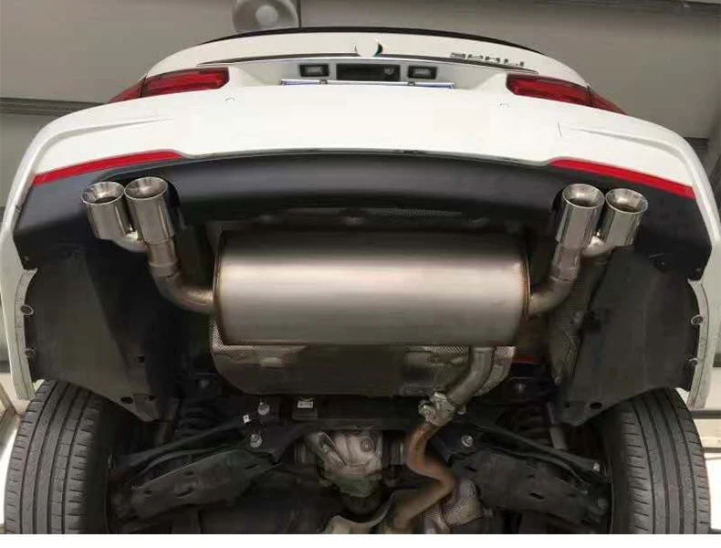 Outlet Exhaust Pipes Noise Muffler Tips For Bmw 3 Series F30 F35 Upgraded To MT MP Exhaust Tailpipes