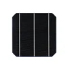 Price of solar cell 156 125 mono poly solar cell black dark blue for sale