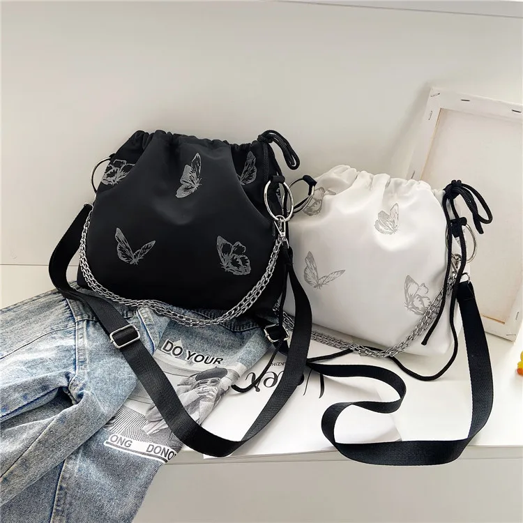 Hot Product Designer Butterfly Pattern Bucket Bags Polyester Shoulder Bucket Shopping Bags For Women
Hot Product Designer Butterfly Pattern Bucket Bags Polyester Shoulder Bucket Shopping Bags For Women