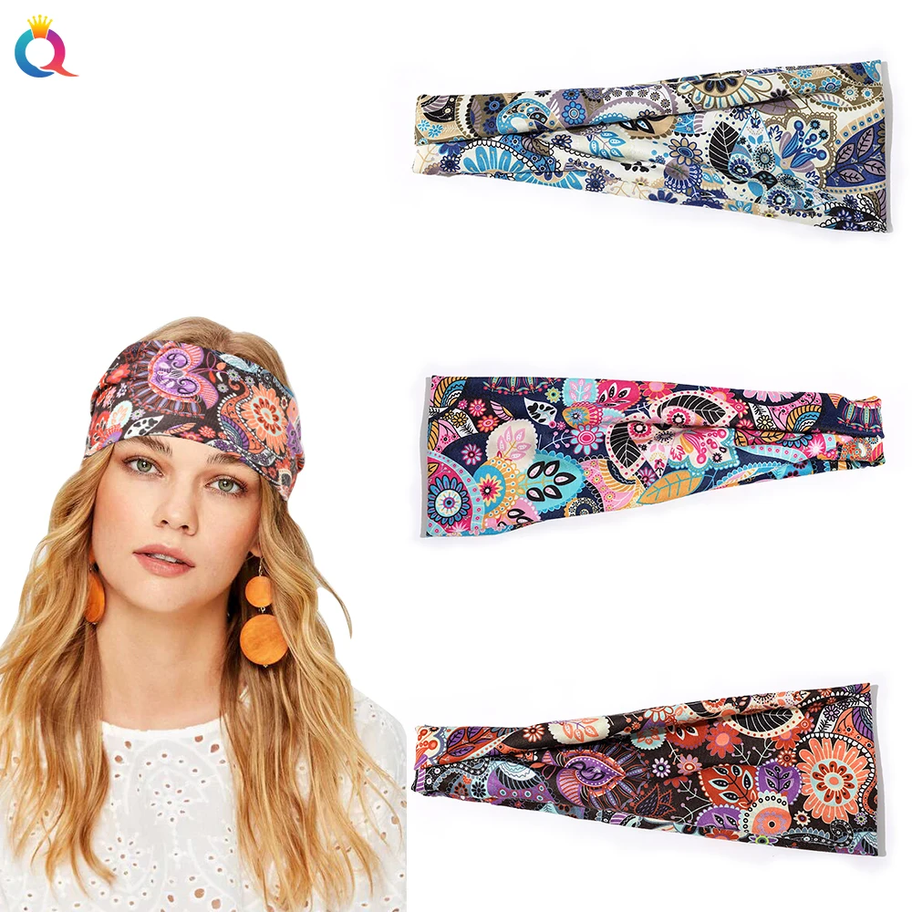QIYUE New Fashion Women African Printed Elastic Cartoon Silk Headband Girl Sport Hair Accessories
QIYUE New Fashion Women African Printed Elastic Cartoon Silk Headband Girl Sport Hair Accessories