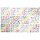 3d Nail Sticker 2021 Newest Hot 3D Color Gold Phoenix Dragon Nail Decals Sticker